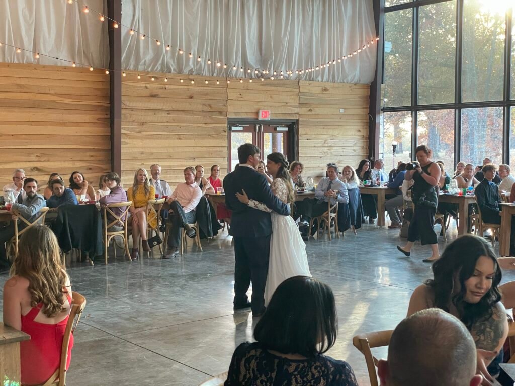 First dance at Keith Glen venue, Burdoc Farms, Crofton KY