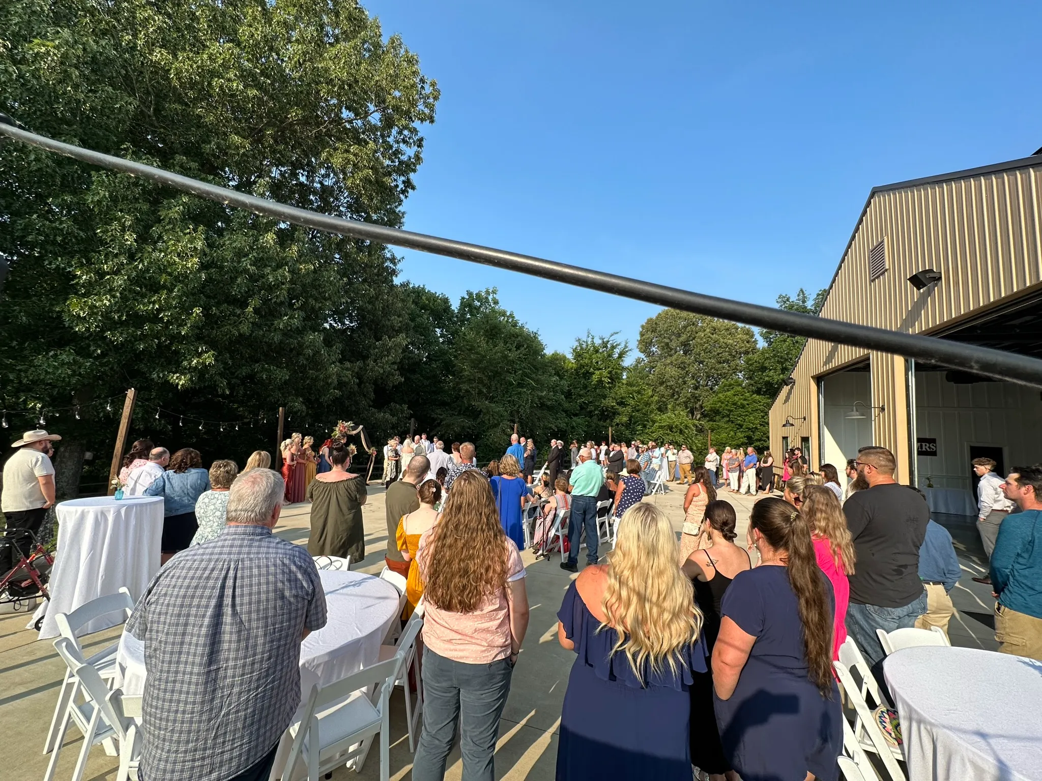 Outdoor wedding ceremony DJ Madisonville Kentucky - Crunk DJ