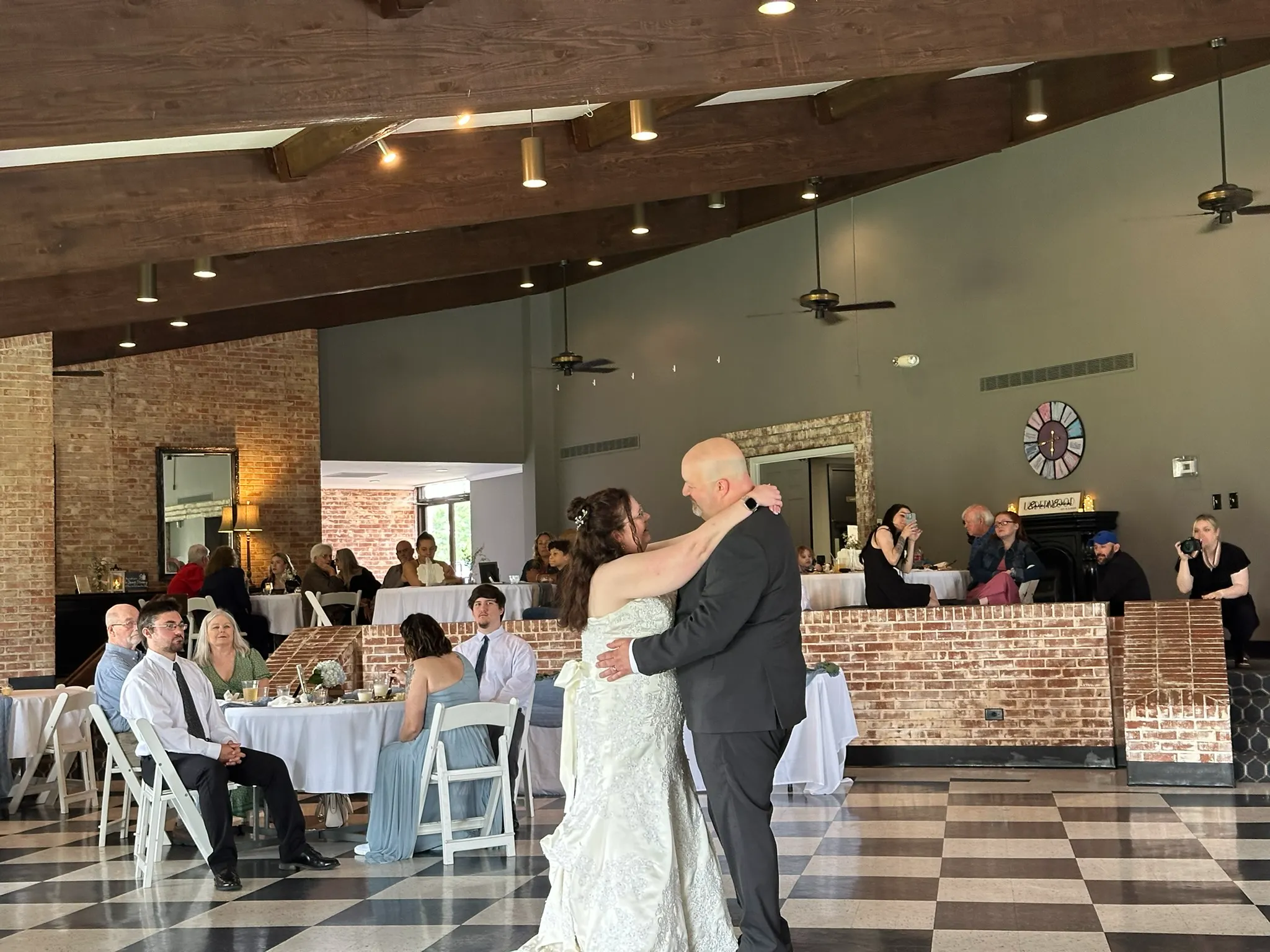 First dance at Madisonville Country Club wedding - Crunk D