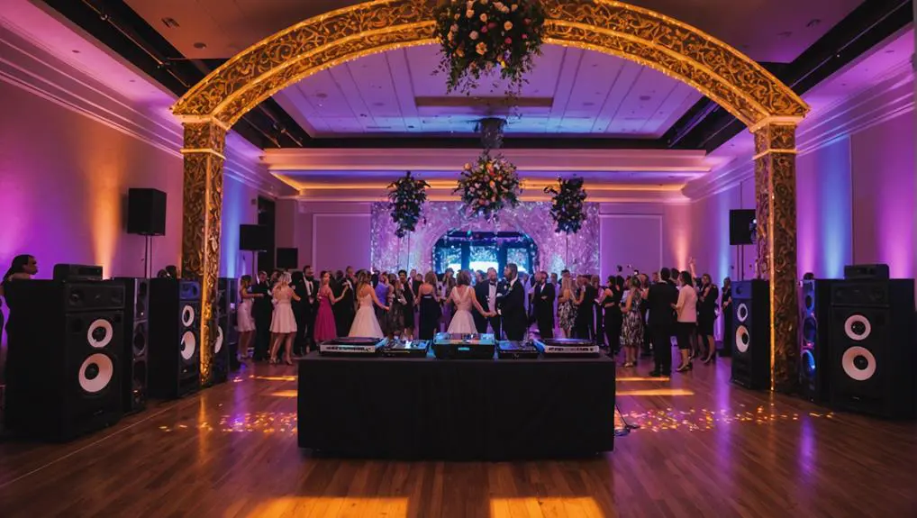 wedding dj setup ideas
