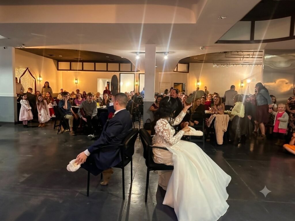 Hopkinsville Kentucky Wedding DJ 7 Owensboro KY wedding reception shoe game