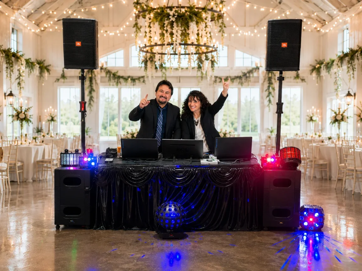 Eddie and Arlene — Crunk DJ wedding DJs working a reception in Princeton, KY